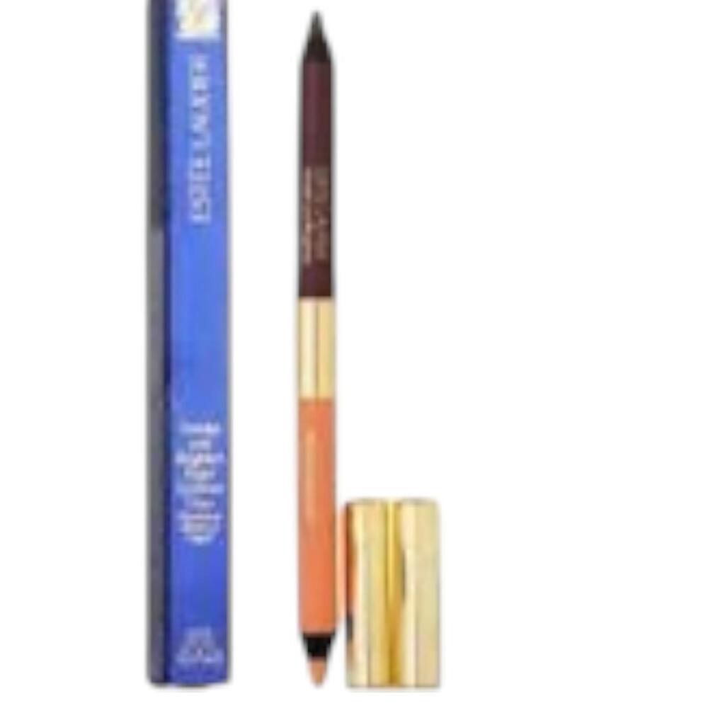 ESTÉE LAUDER SMOKE And BRIGHTEN KAJAL EYELINER DUO- 02 Bordeaux/Ivory  AUTHENTIC